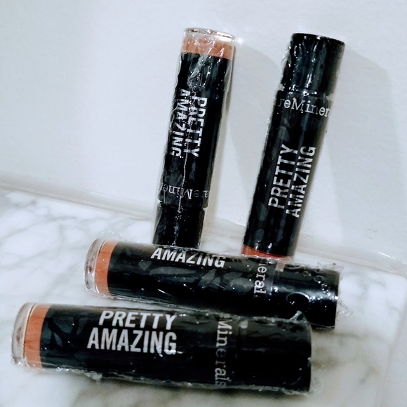 bareMinerals Pretty Amazing Lip Color - lot of 2 - Picture 2 of 4